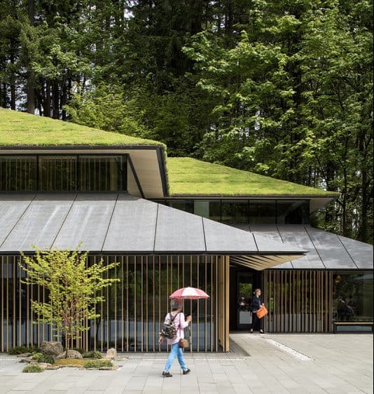 Japanese Garden - Celeste Stone - Inverted Seam Roof (4)