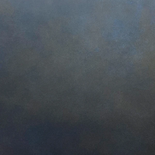 Amagansett Blue finish – a soft, muted blue metal surface with a smooth, matte texture, evoking a timeless and sophisticated coastal aesthetic.