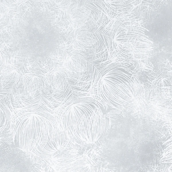 Feather has sinuous movement of white pearlescent feather across the alabaster surface is only perceptible in certain lights and angles.