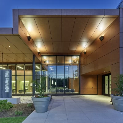 ContemporaryOfficeBuilding_ExteriorWallandCanopy_Rust11